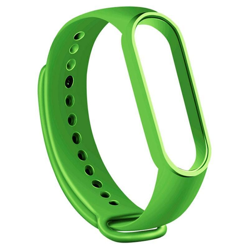 Correa Xiaomi Mi Smart Band 6 / Mi Band 5 / Amazfit Band 5 Silicona (Verde)