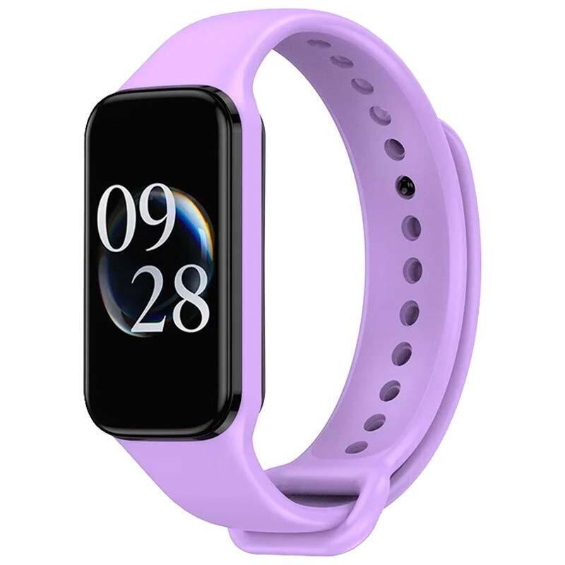 Correa Xiaomi Mi Smart Band 8 Active / Redmi Smart Band 2 Silicona Morado