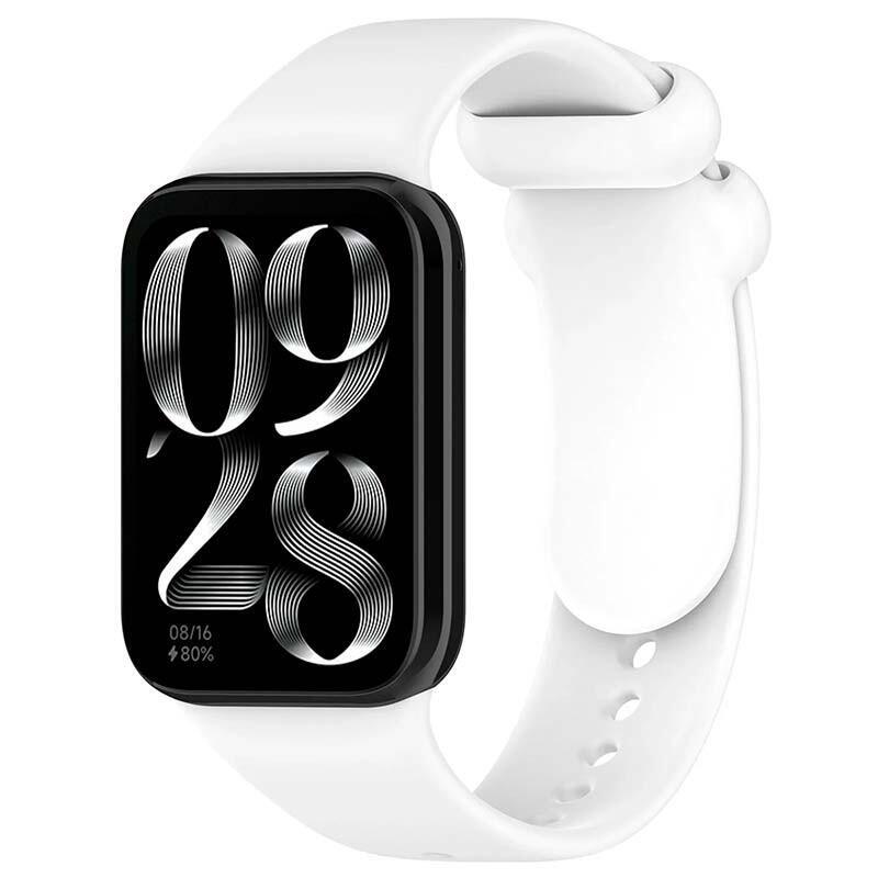 Correa Xiaomi Mi Smart Band 8 Pro / Redmi Watch 4 Silicona Blanco