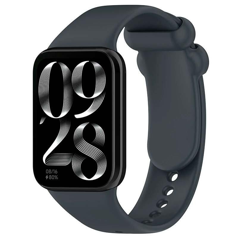 Correa Xiaomi Mi Smart Band 8 Pro / Redmi Watch 4 Silicona Gris Oscuro