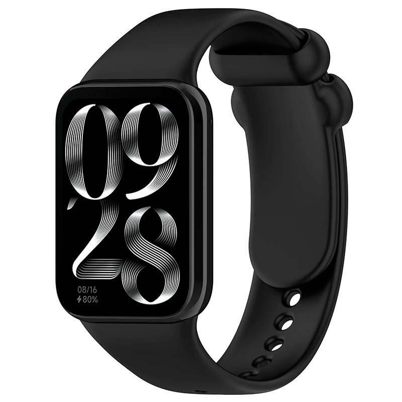 Correa Xiaomi Mi Smart Band 8 Pro / Redmi Watch 4 Silicona Negro