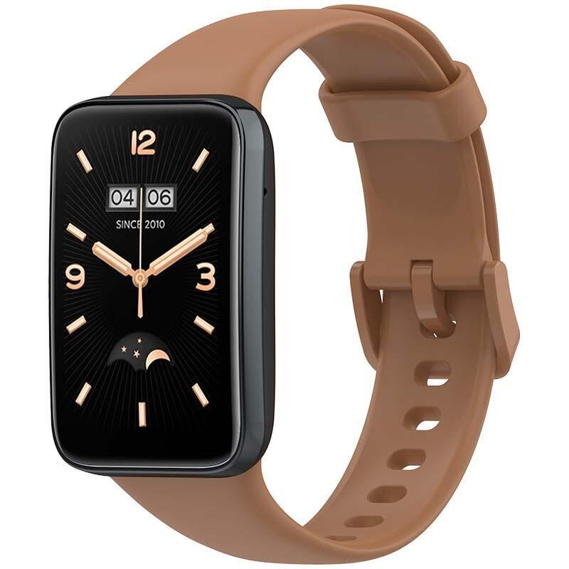 Correa Xiaomi Smart Band 7 Pro Silicona Marrón