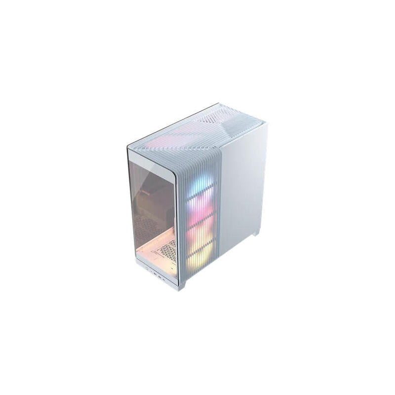 Corsair Geh Midi 4500x Rs Argb Tempered Glass Blanco
