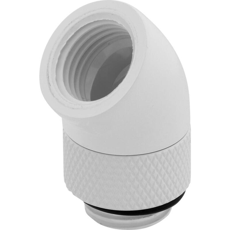 Corsair Hydro X Series 45° Rotary Pack 2 Adaptadores Blanco
