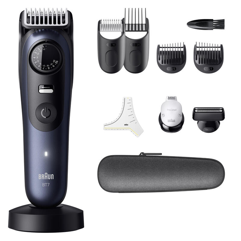 Cortapelo Braun Beard Trimmer Bt7540 Blk Blu