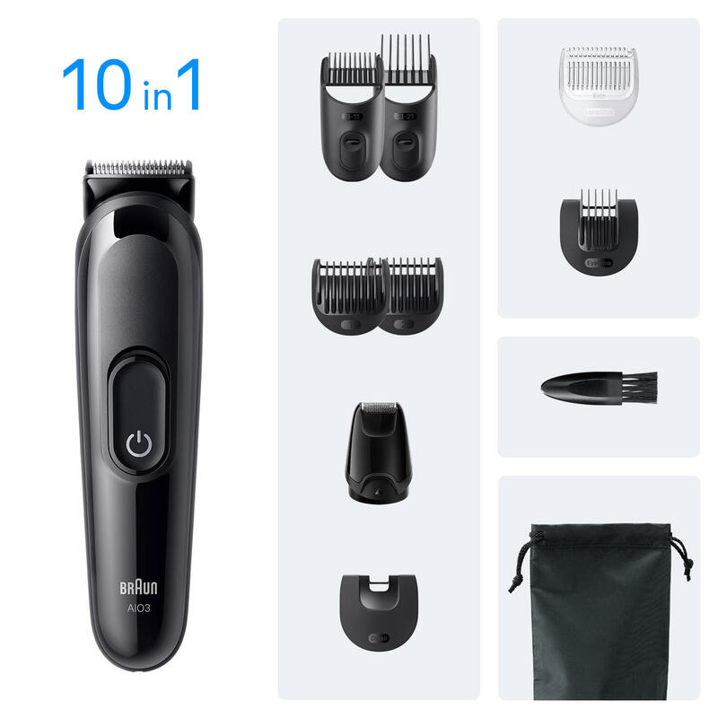 Cortapelo Braun Multi Groomer Aio3560  Blk