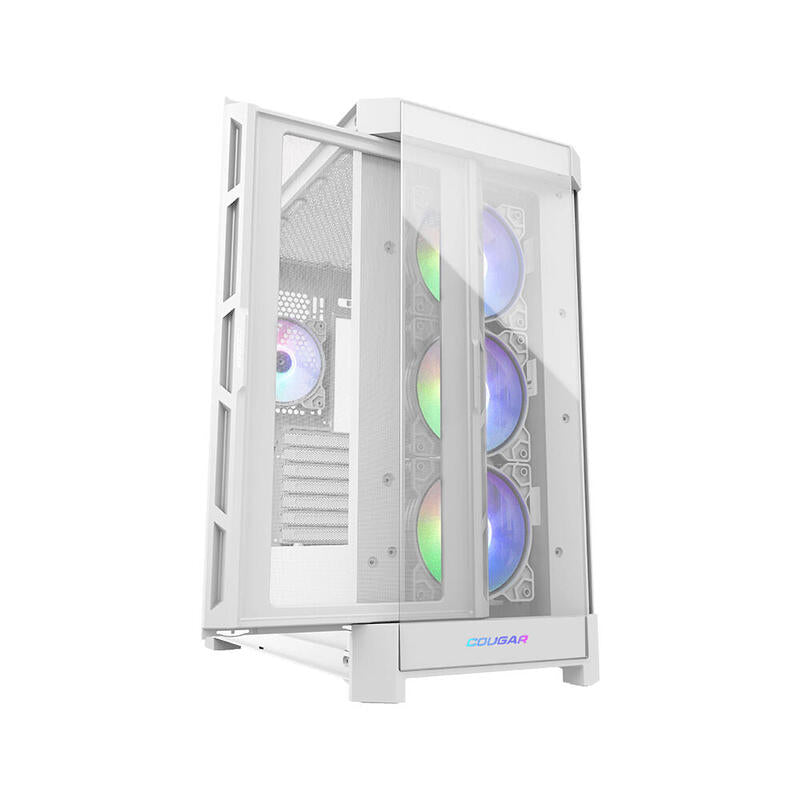 Cougar Caja Semitorre Duoface Rgb Blanca