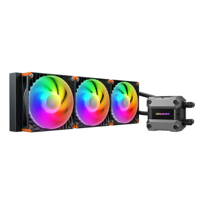 Cougar Cpu Refrigeracion Liquida Poseidon Ultra 360, Argb, Negro