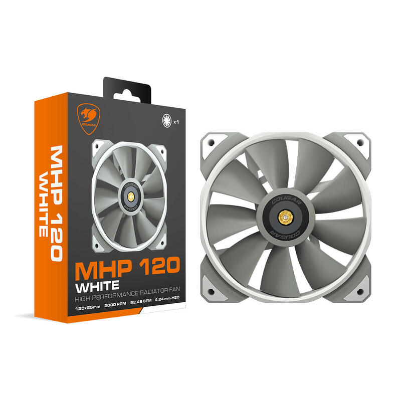 Cougar Ventilador Mhp 120 White