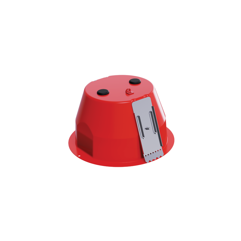 C£Pula Ign¡Fuga, Acero, Rojo  Ral 3000,  Certificado Evac