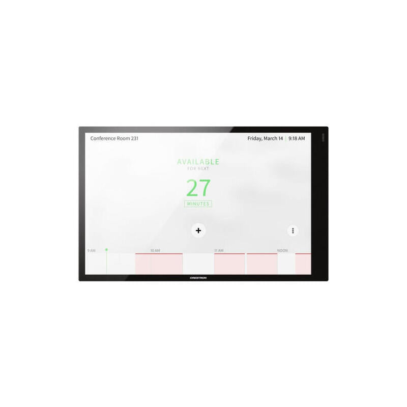 Crestron 10.1 In. Wall Mount Touch Screen, Black Smooth (Tsw-1070-B-S) 6510814