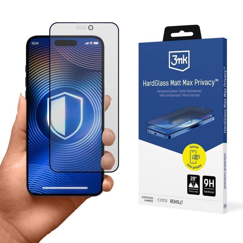 Cristal Prywatyzujace Hardglass Matt Max Privacy Apple Iphone 18 Pro