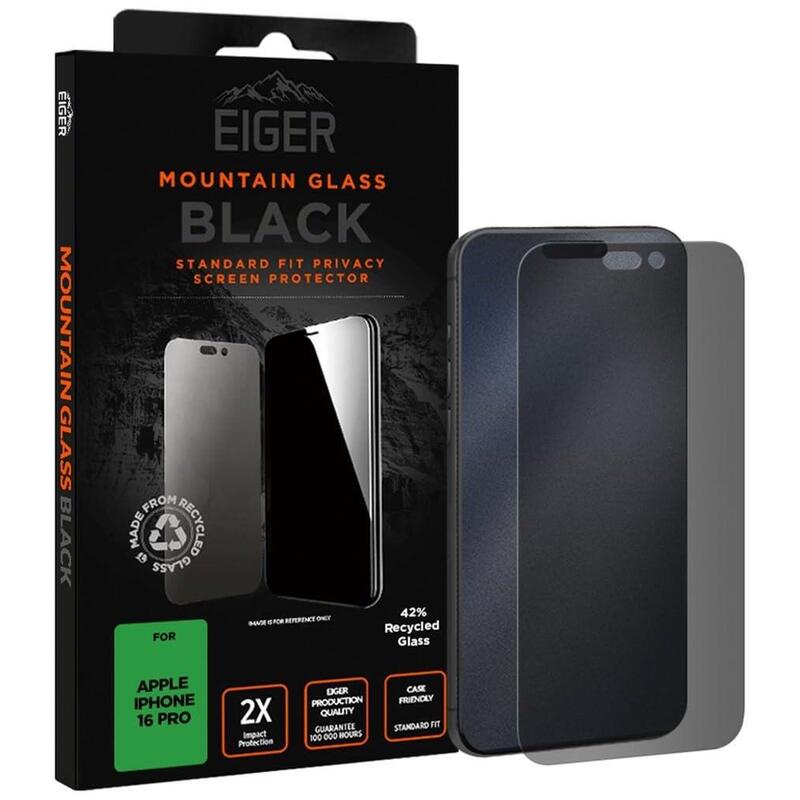 Cristal Templado Premium 2.5d Privacy Para Apple Iphone 16 Pro - Eiger®