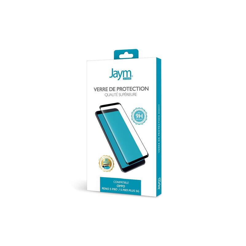 Cristal Templado Premium Asahi 3d Para Oppo Reno 6 Pro 5g / Reno 5 Pro 5g / Reno 5 Pro+ 5g / Find X3 Neo - Jaym®**