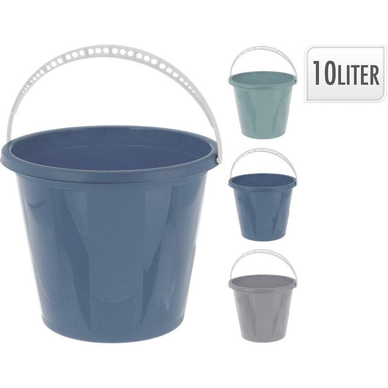 Cubo Redondo Aurora Colores Surtidos 10 L
