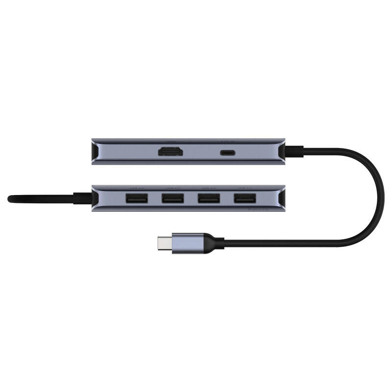 Cudy 6-In-1 Usb-C Hub With 4k Hdmi