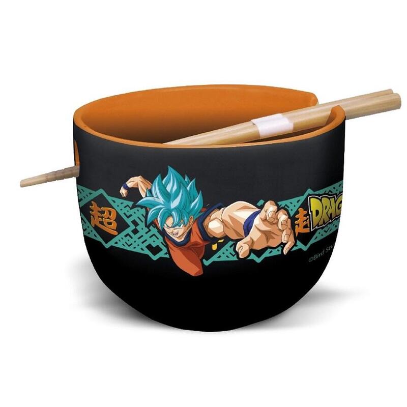 Cuenco Ramen Con Palillos Dragon Ball - Ramen Baguettes Stor