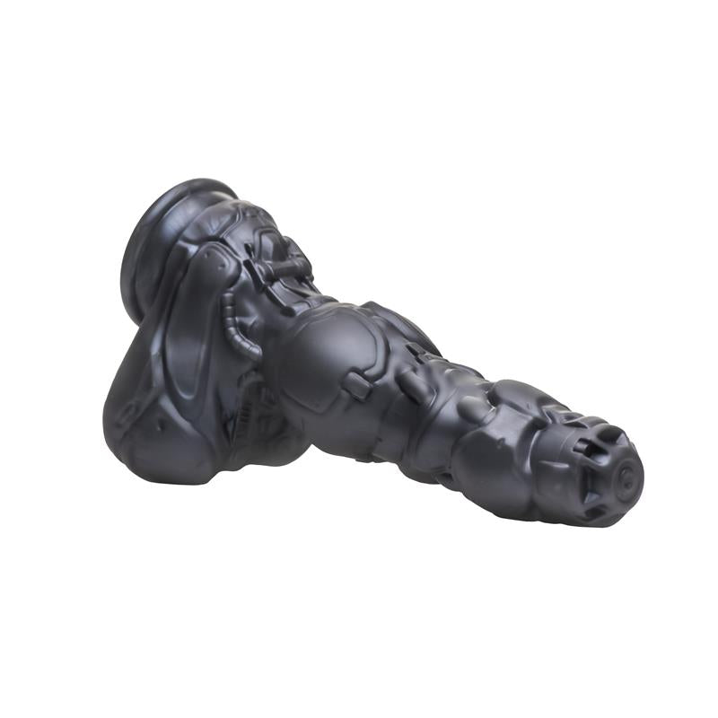 Cyborg Cock Dildo Metal Con Thrusting Y Vibración