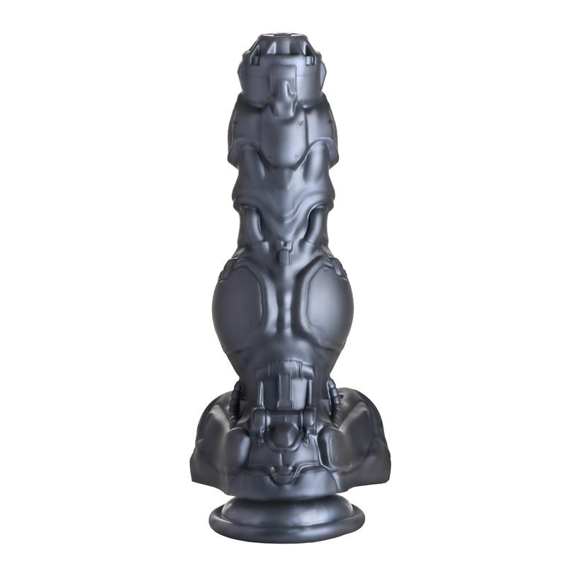 Cyborg Cock Dildo Metal Con Thrusting Y Vibración