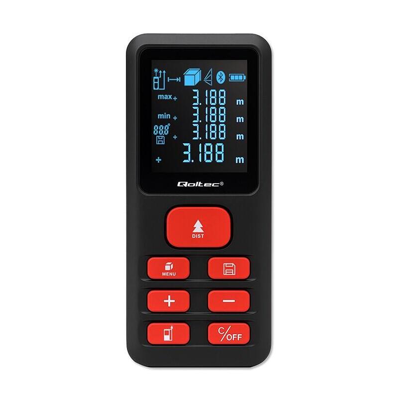 Cyfrowy Dalmierz Laserowy Iluminado Lcd 50m