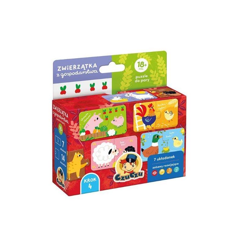 Czczu Puzzle For A Pair  - Farm Animals