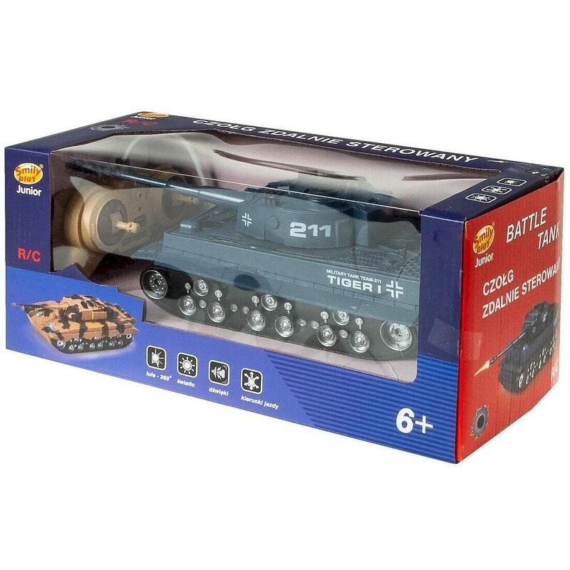 Czolg Rc Z Ladowarka Azul