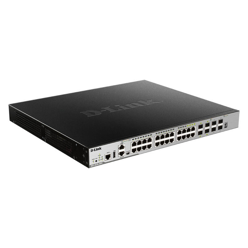D-Link Dgs-3630-28pc Switch L3 20xgb Poe 4xsfp
