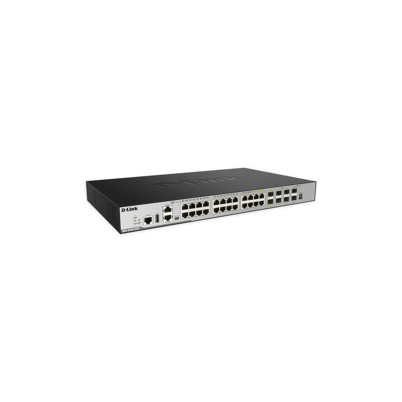 D-Link Dgs-3630-28tc Switch L3 20xgb 4xsfp 4x10gb