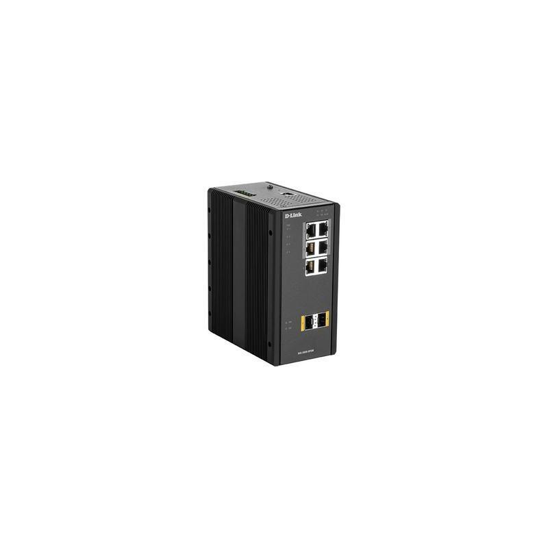 D-Link Dis-300g-8psw Producto Reacondicionado  - 8 Port L2 Managed Switch With 6 X 10/100/1000baset(X) Ports (4 Poe)