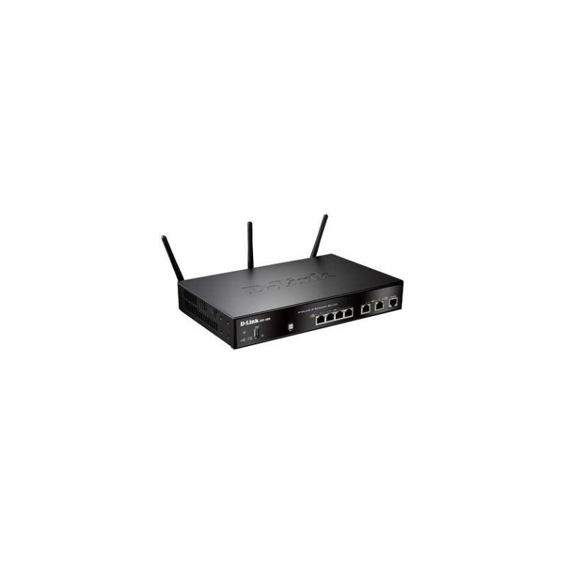 D-Link Dsr-500n Producto Reacondicionado Wireless N Unified Service Router. 4 X 10/100/1000mbps Lan Ports.  2 X 10/100/10