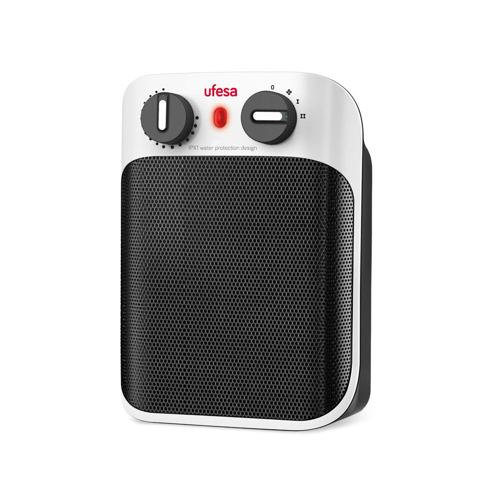 EAN 8422160045912 - Ufesa CC1800IP calefactor eléctrico Interior Negro, Blanco 1800 W Ventilador eléctrico imagen 1