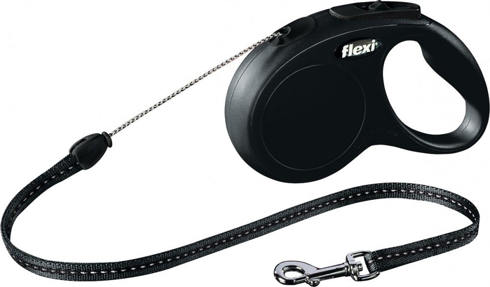 Correa Flexi Classic Cord S Black 5 Metros