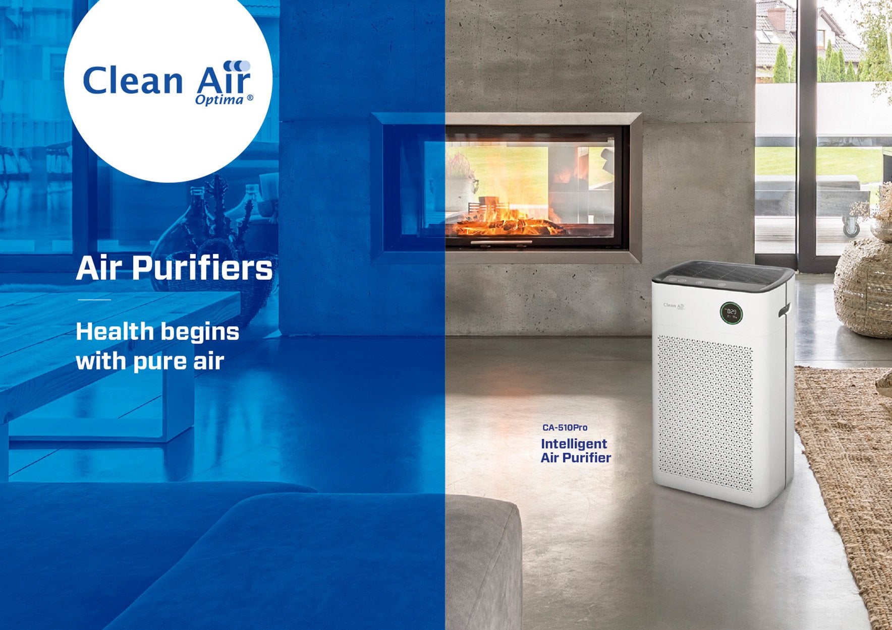 EAN 8718546312021 - Clean Air Optima CA510ProSmart purificador de aire 110 m² 55 dB 45 W Blanco imagen 8