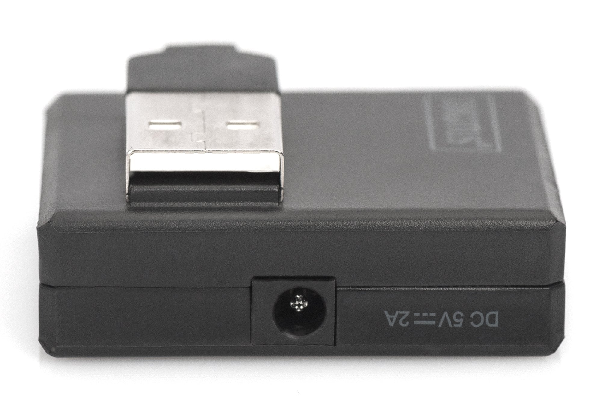 Digitus Hub 4 Puertos Usb 2.0 Negro  Da-70217