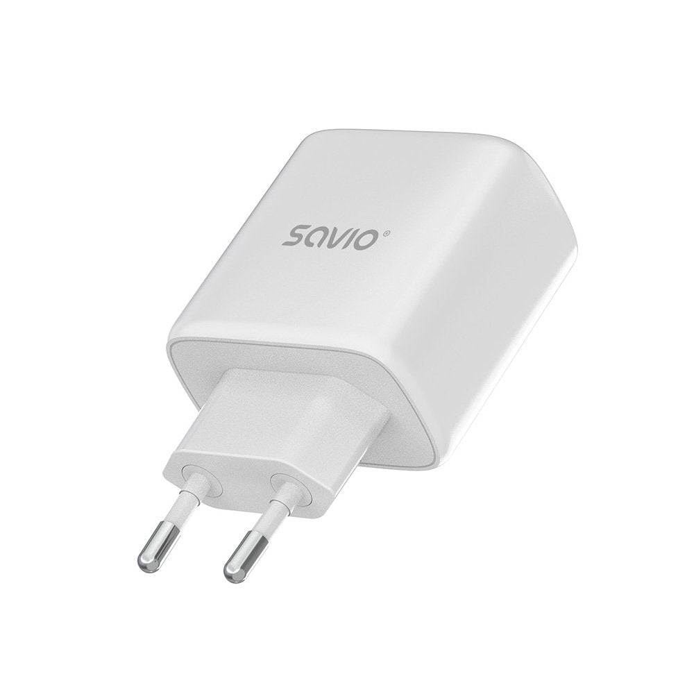 Ladowarka Sieciowa La-10 30w Quick Charge Power Delivery 3.0 Biala + Kabel