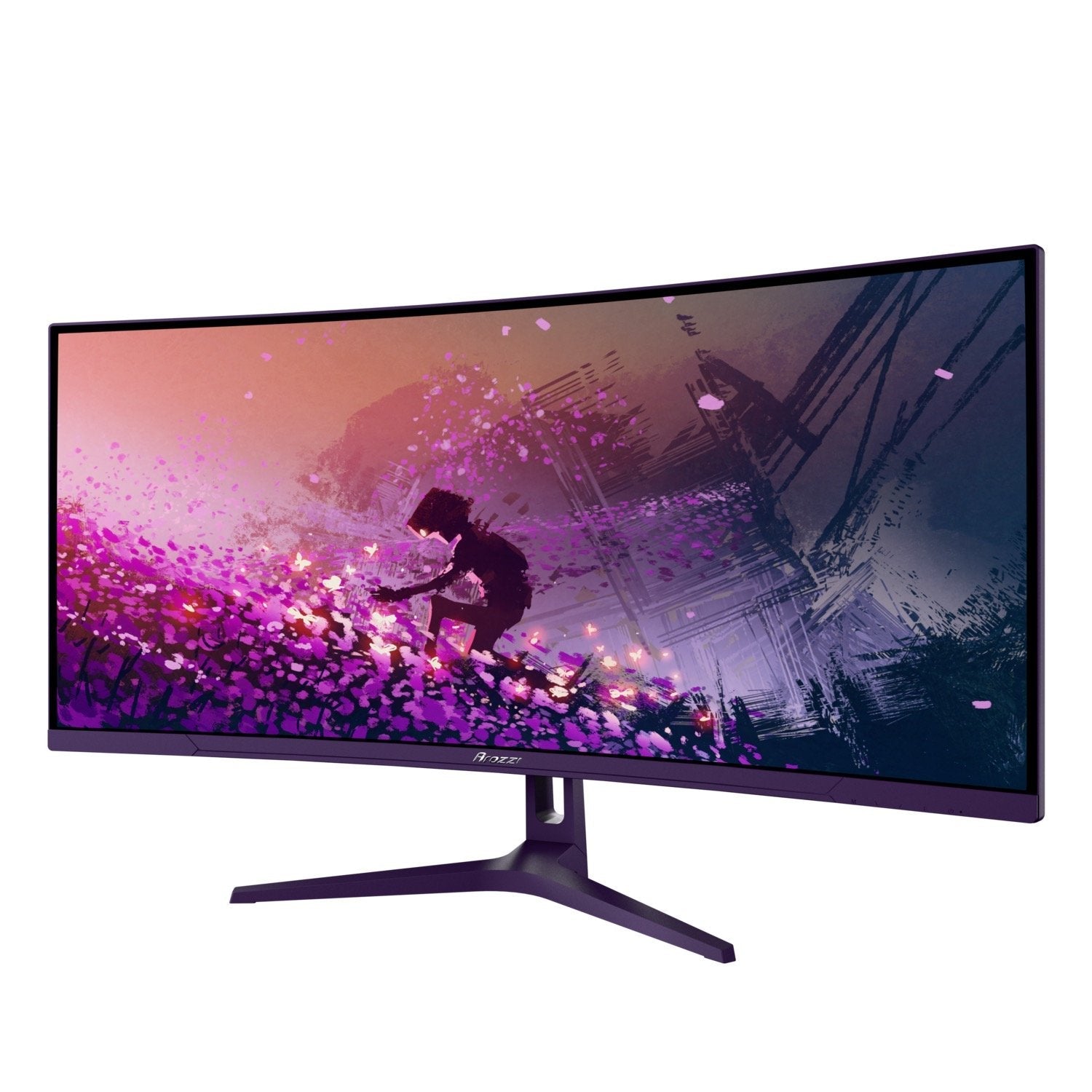 Arozzi Tft Nova 34" Va 165hz Curved Lila