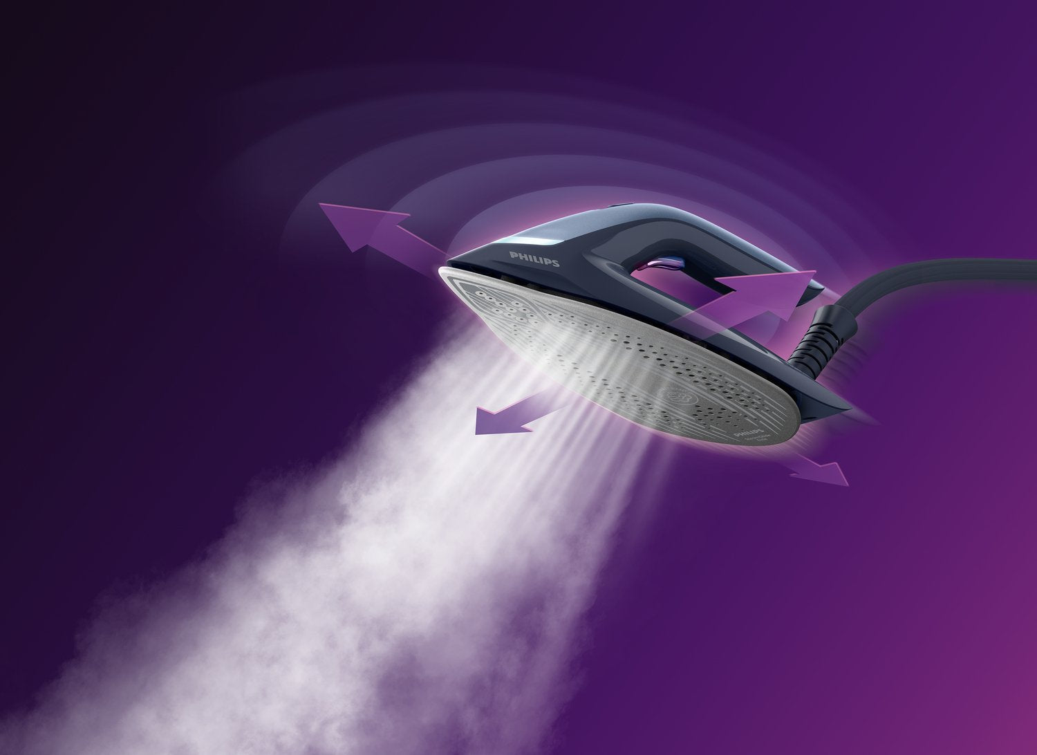 EAN 8720389001697 - Philips PSG7130/20 estación plancha al vapor 2100 W 1,8 L Suela SteamGlide Elite Gris imagen 7