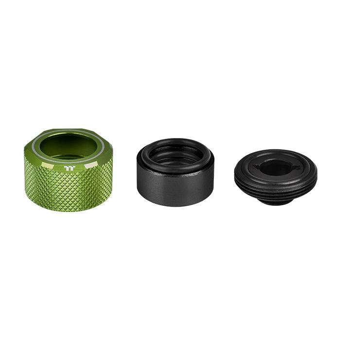 Tubo Thermaltake Pacific C-Pro G1/4 Petg 16 Mm Od Compresión - Verde, Conexión Verde Cl-W212-Cu00gr-A