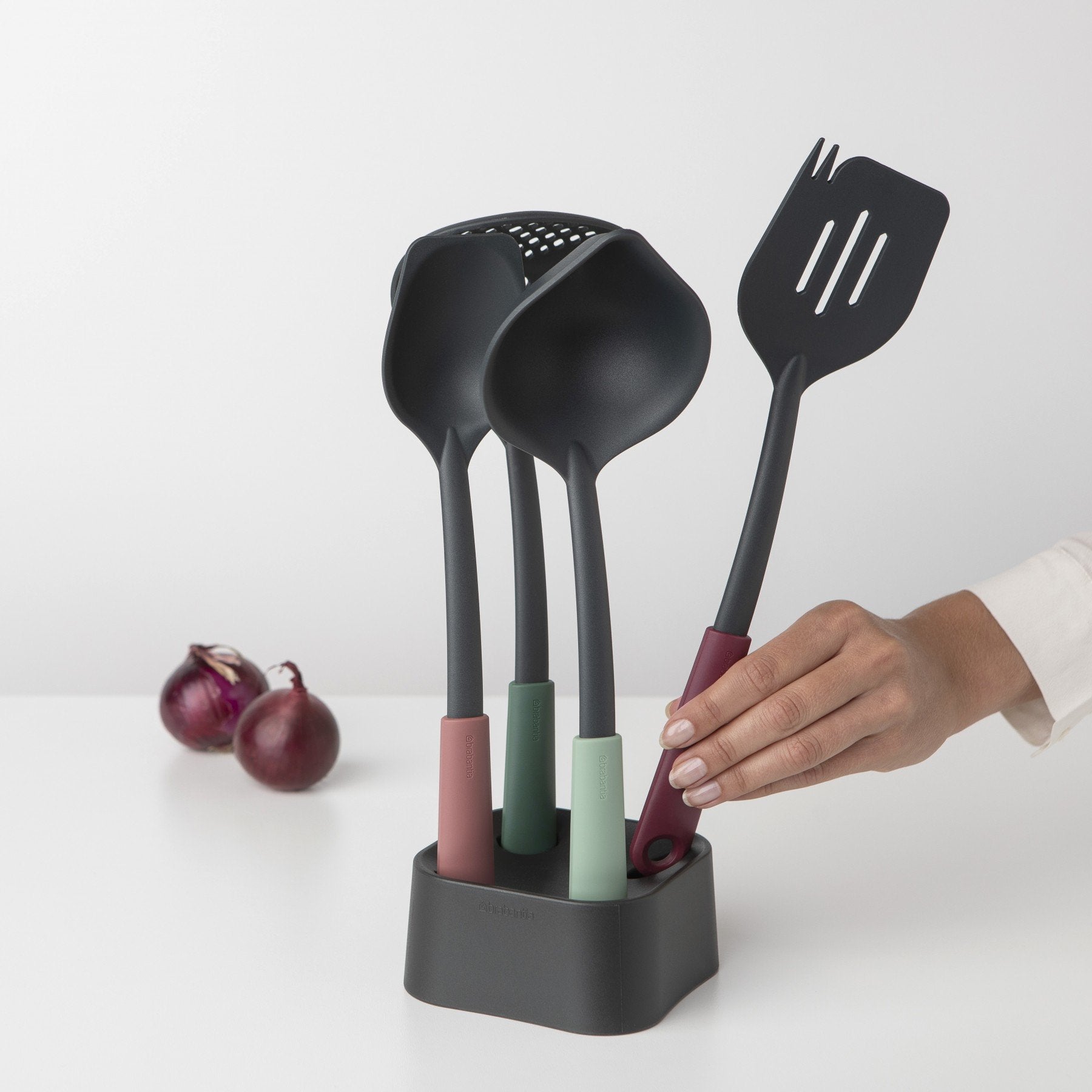 Brabantia Tasty+ 5 Pieza(S) Negro, Verde, Rojo