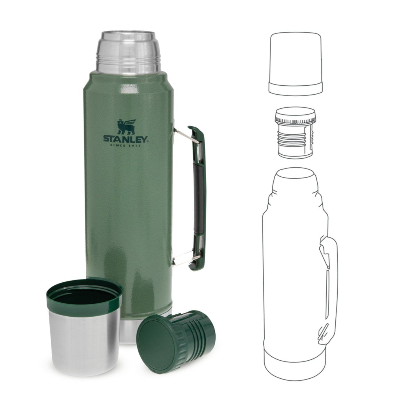 EAN 6939236347921 - Stanley 10-08266-001 termo 1 L Verde imagen 5