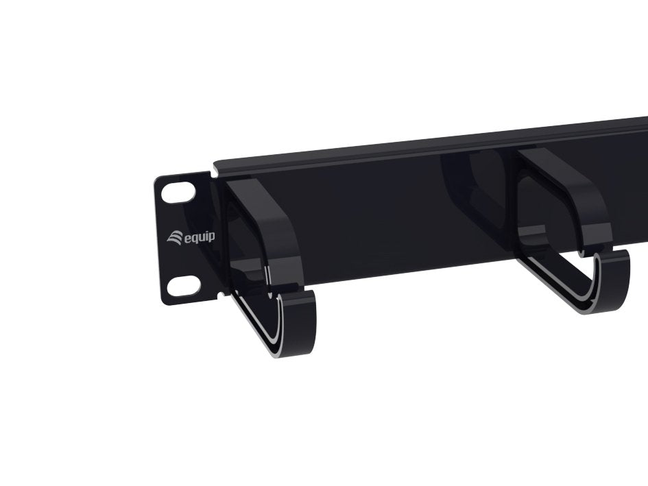 Equip Cabledurchführung 10" 1he 3x Plamikringe Negro