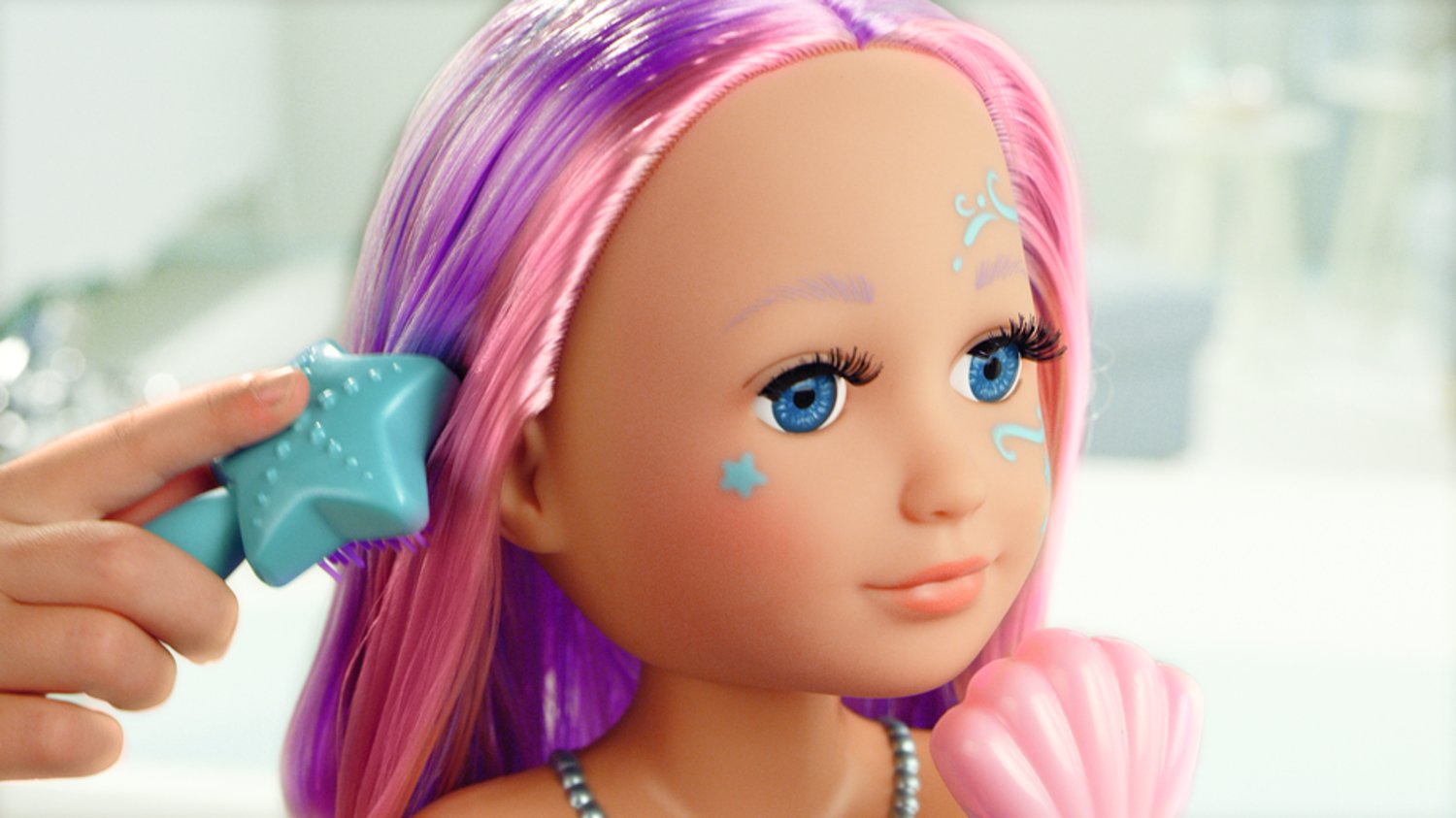 EAN 4001167830550 - BABY born Sister Styling Mermaid Head Muñeca de baño Multicolor imagen 14