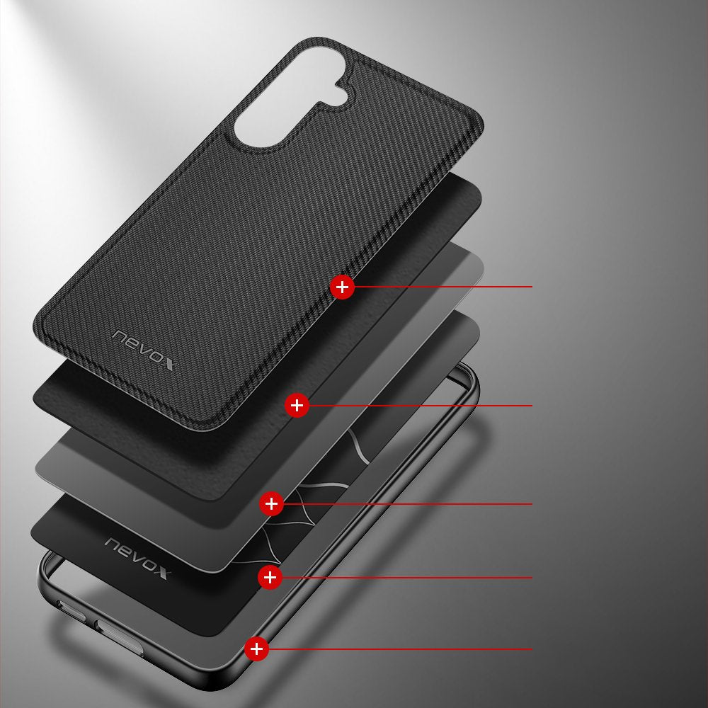 EAN 4250686413366 - nevox 2336 funda para teléfono móvil 16,8 cm (6.6") Negro imagen 4