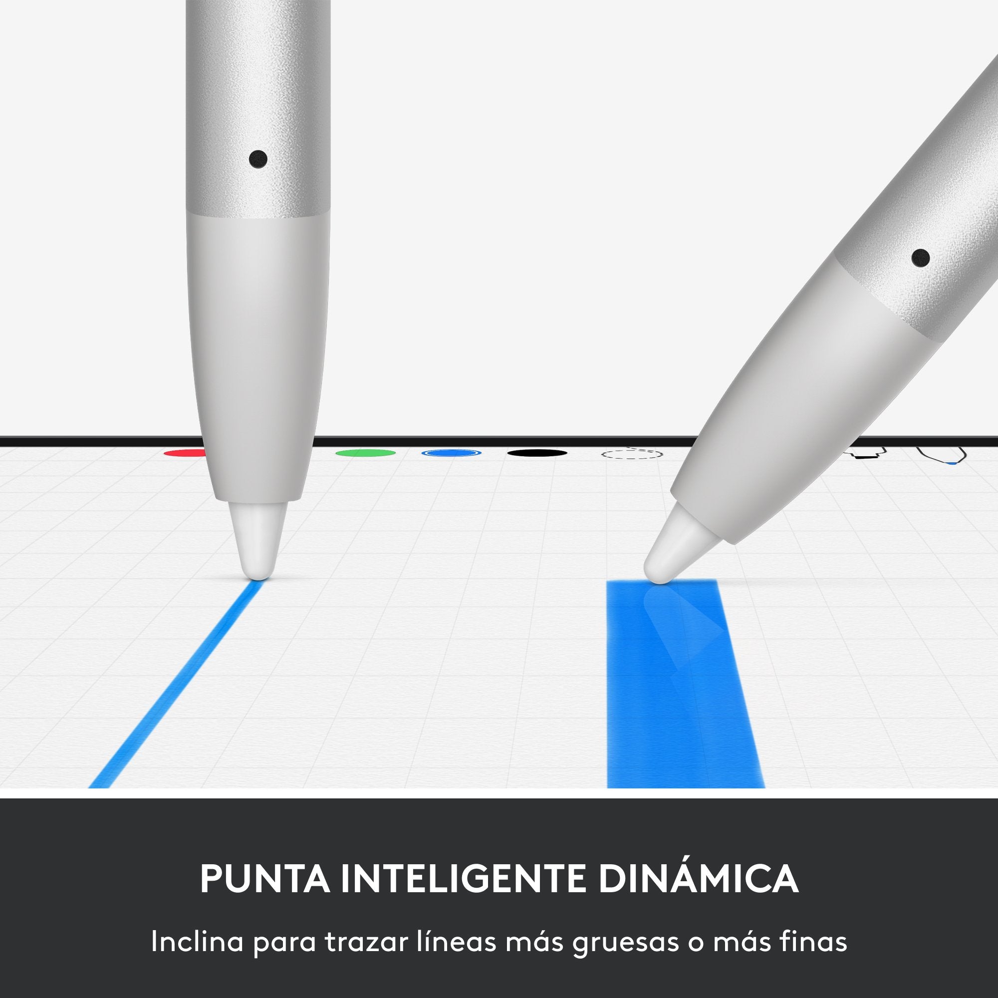 Logitech Crayon Lápiz Digital 20 G Plata