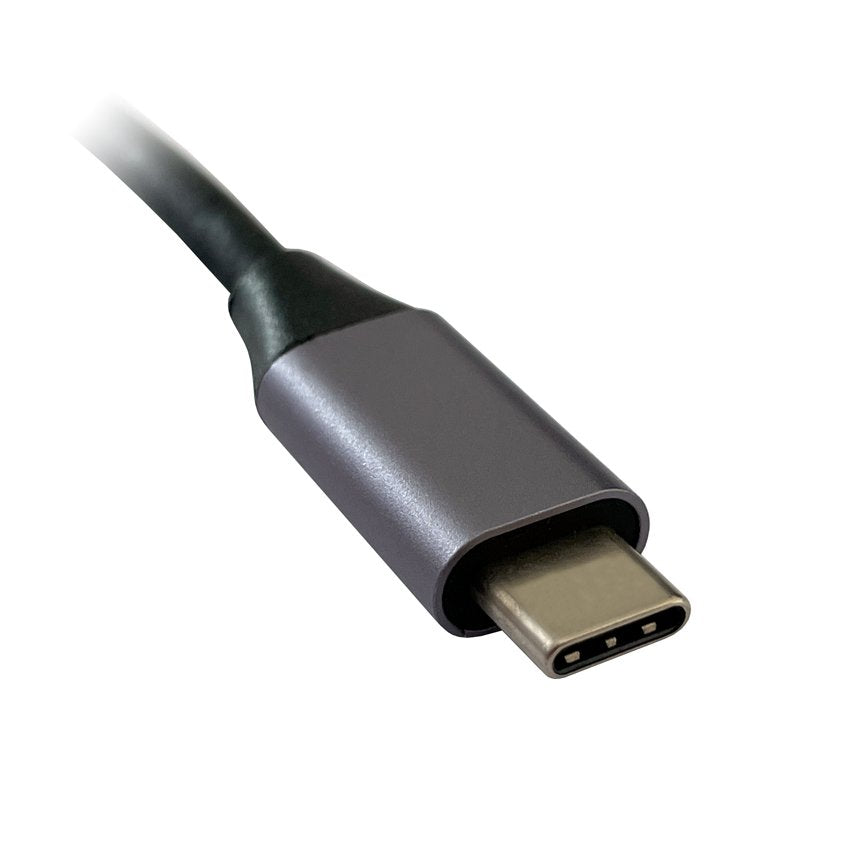Lc-Power Lc-Hub-C-Multi-5 Base Para Portátil Alámbrico Usb 3.2 Gen 1 (3.1 Gen 1) Type-C Antracita, Negro
