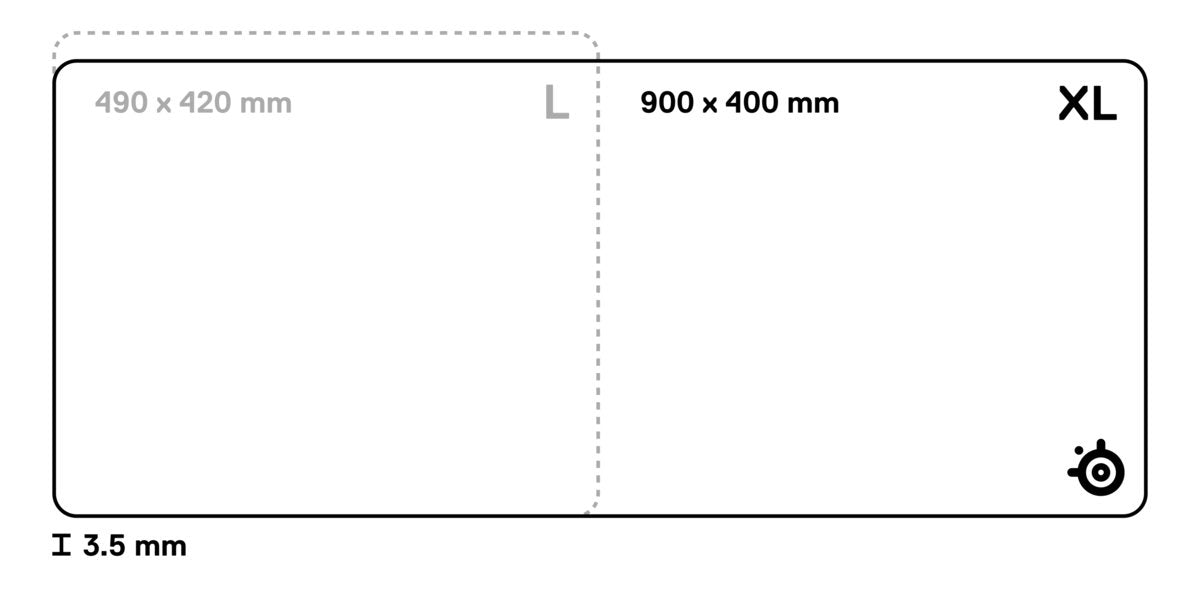 Alfombrilla Steelseries Qck Perf Xl Control (63435)