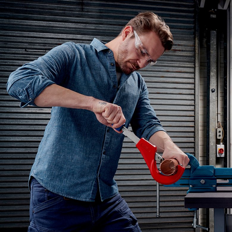 Knipex Cortatubos Tubix Xl Rojo, Ø 6 - 76mm 90 31 03 Bk