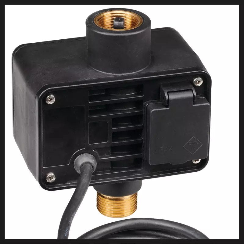 Interruptor De Flujo Electrónico De Inhell Negro, Interruptor De Presión Para Bombas De Jardín, Hasta 10 Bares 4174230