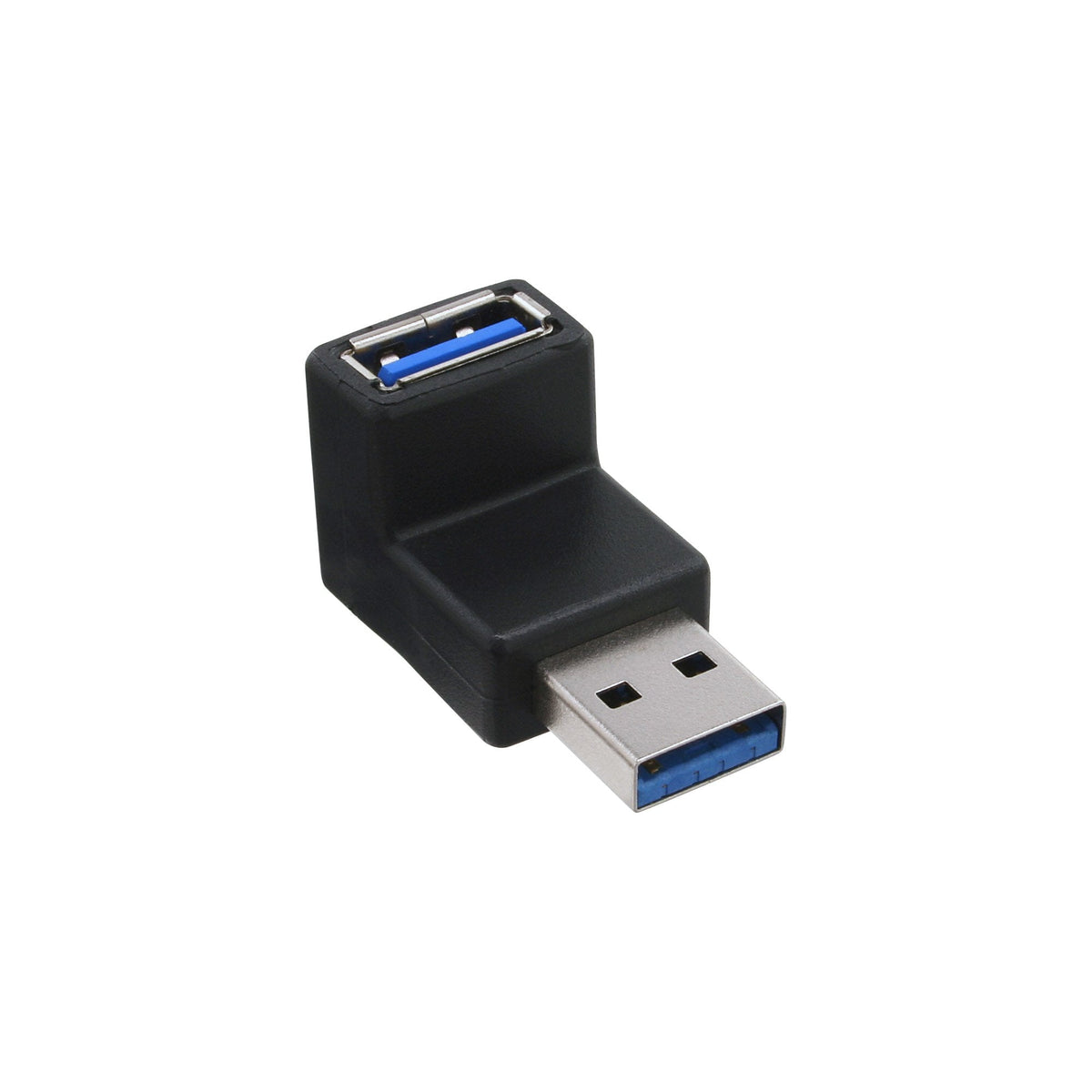 Adaptador Inline Usb 3.0 Tipo A Macho A A Hembra En Ángulo De 90°
