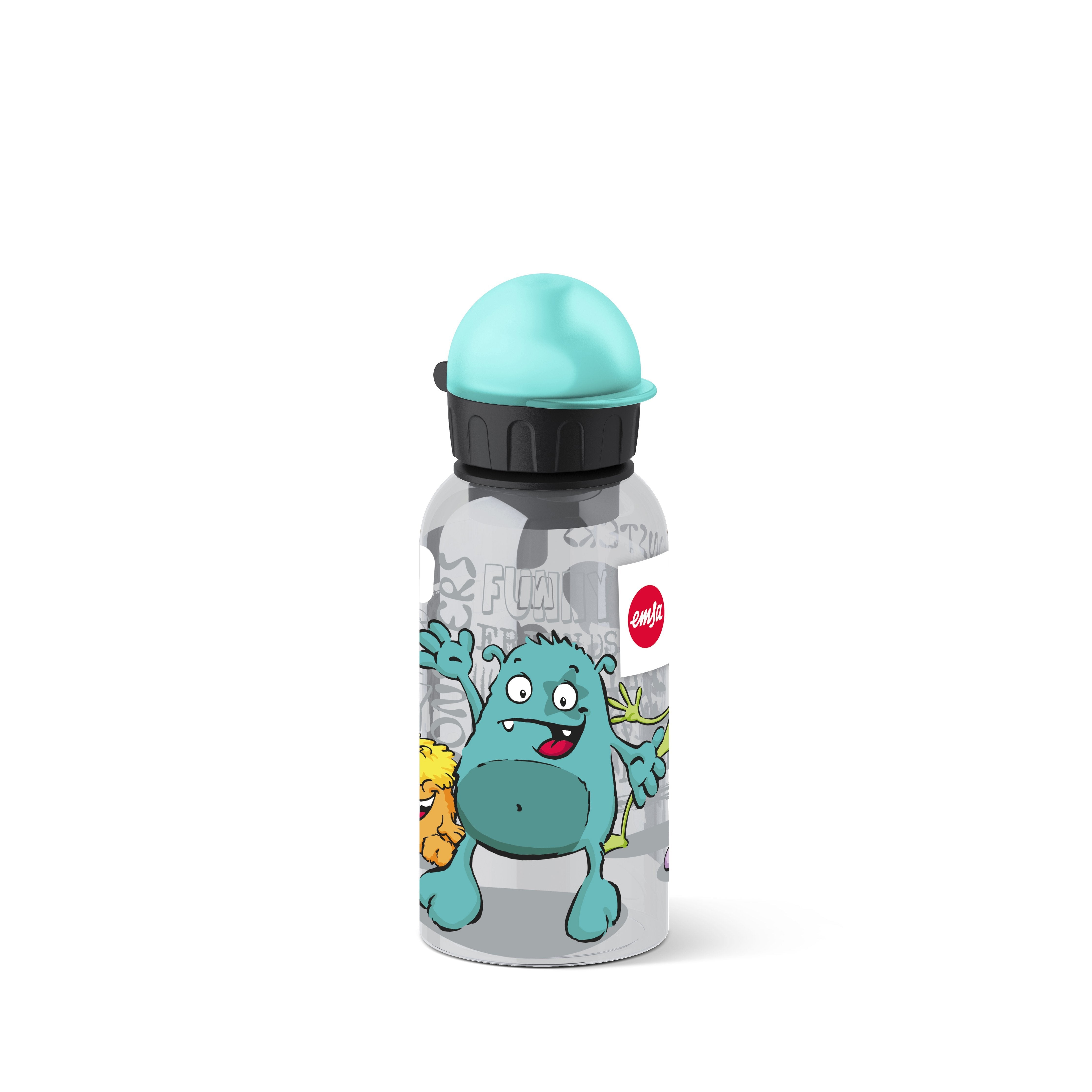Emsa Kinder Set Trinkflasche 0,4l Brotdose Monster 518138